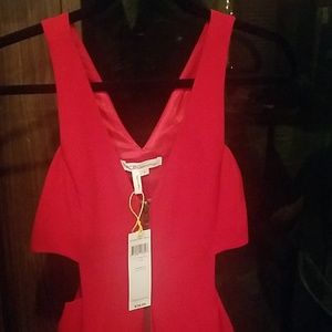 BCBG red cocktail dresse...brand new with tags.